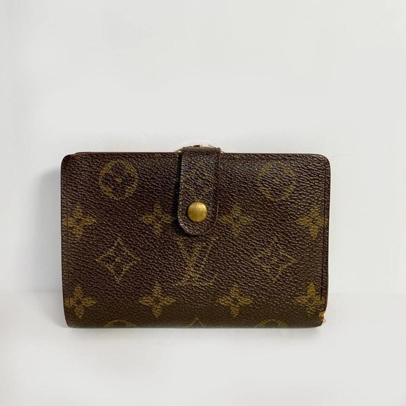 LOUIS VUITTON Double Flap Monogram Wallet — Seams to Fit Women's Consignment